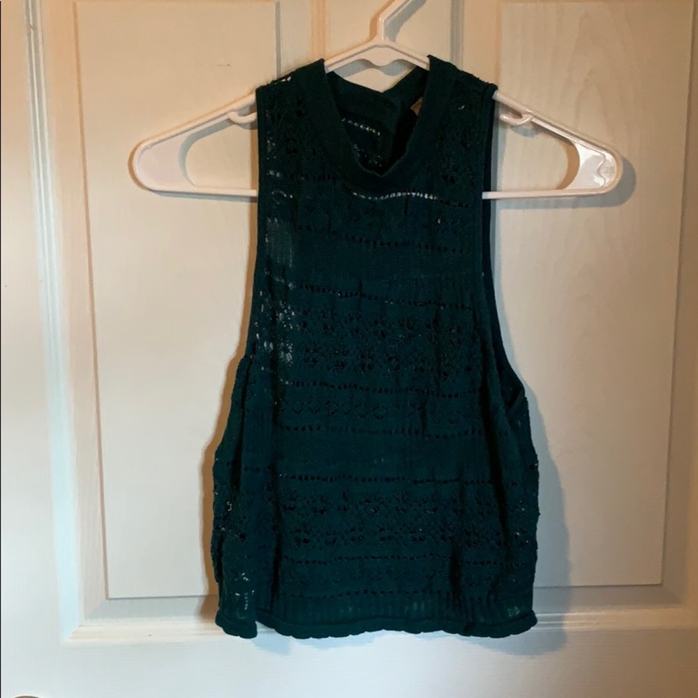 Crotchet crop top
